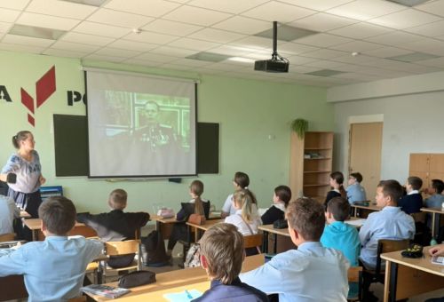 В школах Агрызского района дан старт проекта «Герои России - связь времен»