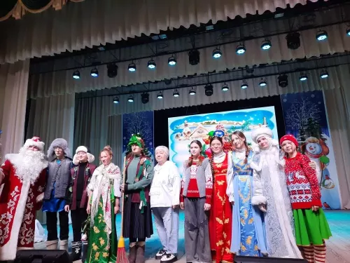 7 января в РДК состоялся рождественский спектакль народного театра «Мечта»  «Зимняя сказка»