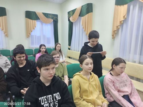 В Шаршадинском сельском поселении проведена беседа о беспилотниках