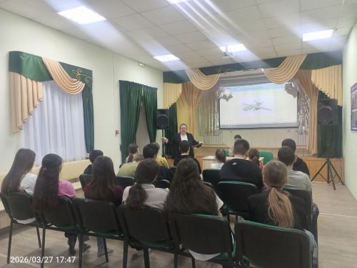 В Шаршадинском сельском поселении проведена беседа о беспилотниках