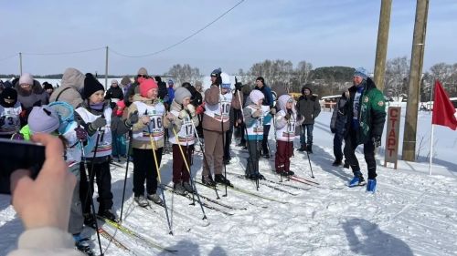 В Кулегаше состоялась «Мари лыжня» памяти участников СВО