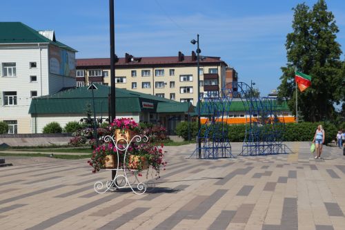Как в Агрызе преображаются общественные пространства
