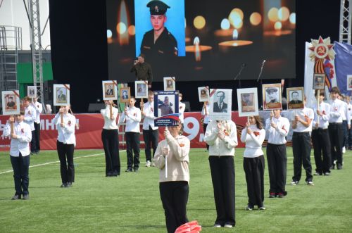«Дороги Победы»: в Агрызе прошло масштабное театрализованное представление