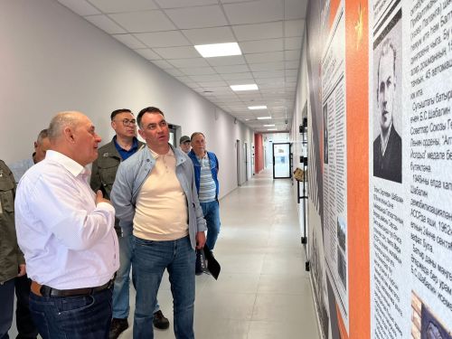 Агрыз с рабочим визитом посетил генеральный директор холдинговой компании «Ак Барс» Иван Егоров