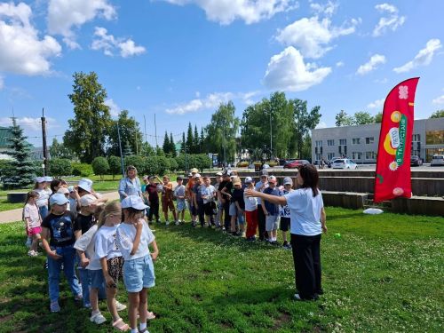 Центральная детская библиотека провела для детей спортивные состязания и обзор периодики