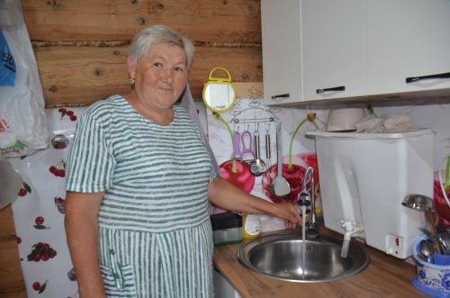 Махсус хәрби операция зонасындагы хәрбинең туган йортына су кертелде