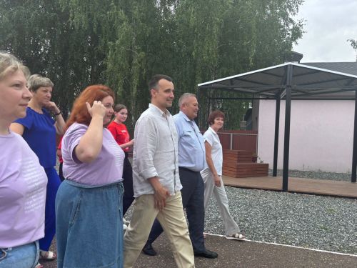 Агрызский район с рабочим визитом посетил помощник Раиса Татарстана Тимур Сулейманов
