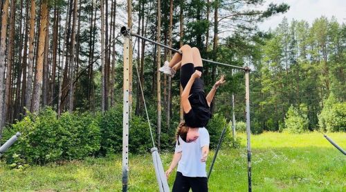 В Агрызе прошёл мастер-класс по воркауту и кикскутерингу