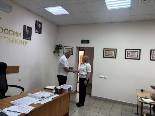 Лейла Юсупова награждена знаком «За отличие в службе ГИБДД» I степени