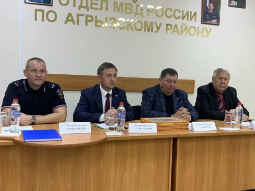 В Агрызском районе чествовали ветеранов МВД