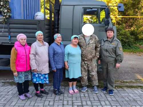 Барҗы-Умга, Барҗы-Пельгадан – чираттагы гуманитар ярдәм