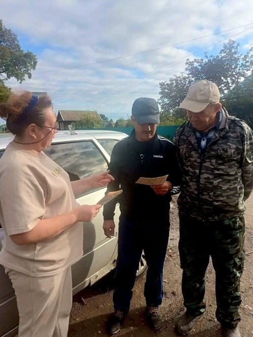 В Старо-Сляково прошла беседа о вреде алкоголя