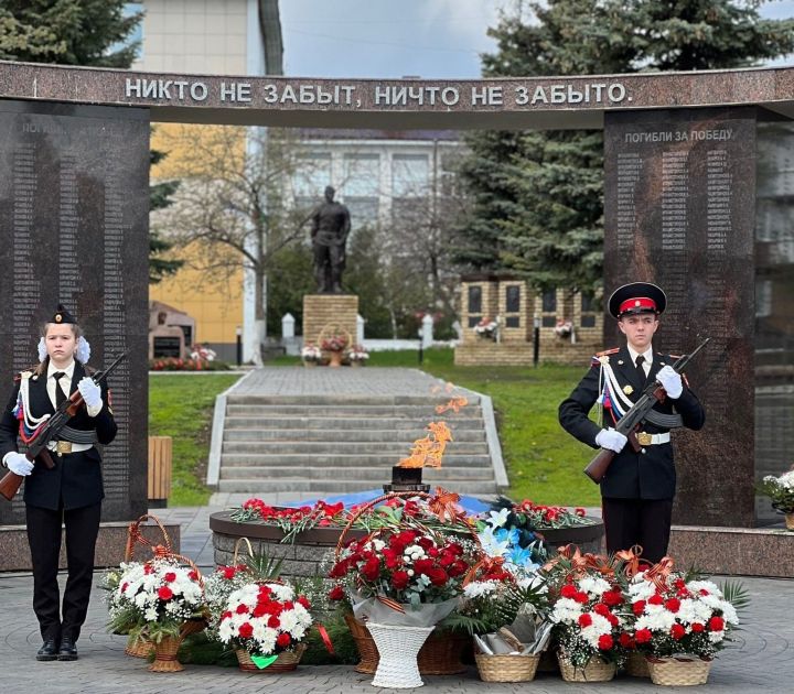 На торжественном митинге агрызцы почтили память погибших в годы Великой Отечественной войны