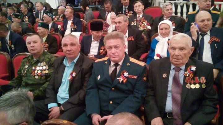 Ветераны Агрызского района - на встрече с Президентом Татарстана