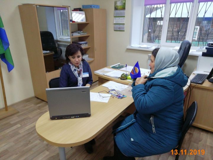 Мобильная клиентская служба Пенсионного фонда продолжает работу в сельских поселениях Агрызского района