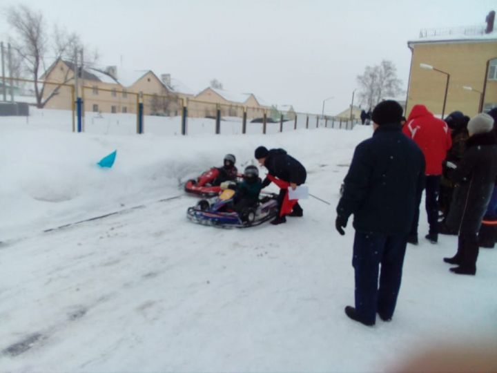 Сегодня в Агрызе проходят соревнования по картингу