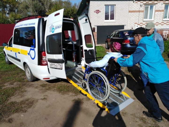 Удобный автомобиль для пожилых Агрызского района