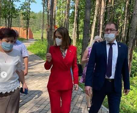Депутат Альфия Когогина поделилась своим визитом в Агрыз в инстаграме