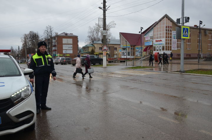 В Агрызском районе стартовала акция “Пешеход»