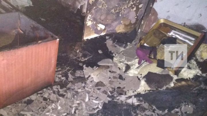 В Татарстане мужчина погиб на пожаре в многоэтажке