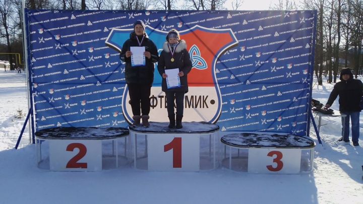 Агрызские спортсмены приняли участие в Нижнекамском лыжном марафоне