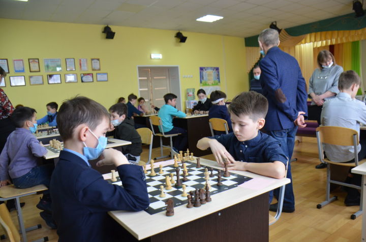 В Агрызе проходит муниципальный этап турнира по шахматам "Золотой ферзь"