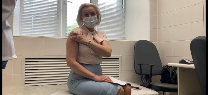 Марина Патяшина вакцинировалась от Covid-19
