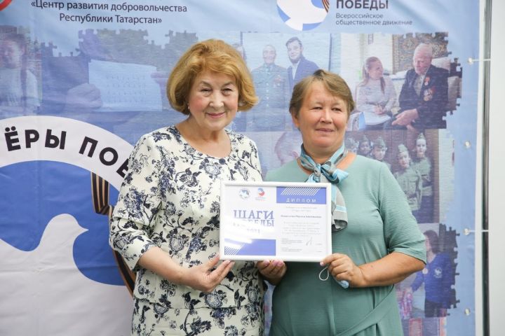 Отряд "Волонтеры Победы" Бимской школы стал победителем республиканского проекта