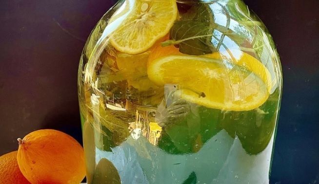 Рецепт «Мохито с апельсином и лимоном»