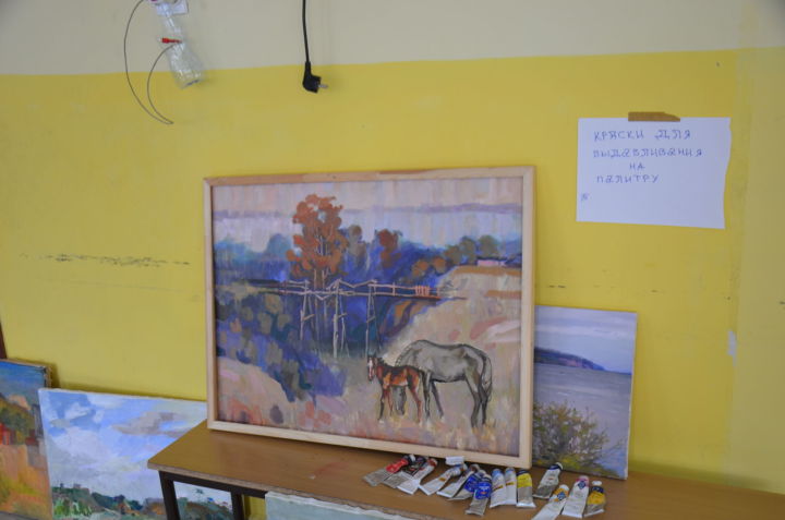 В Агрызском районе пройдет выставка работ художников
