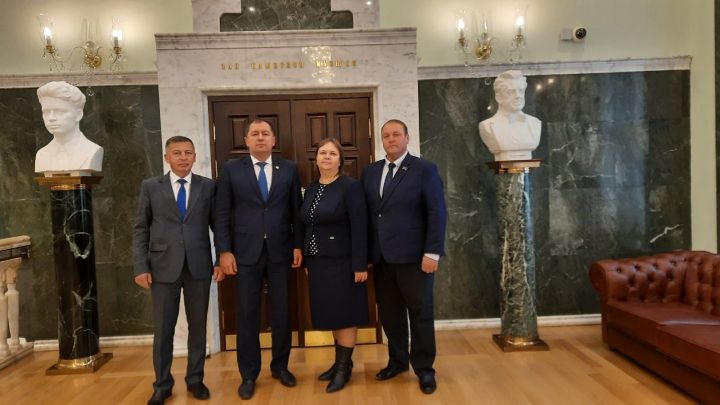 Делегация Агрызского района - на встрече с Президентом