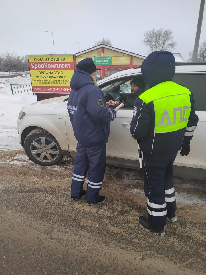 В Агрызе прошла акция «Ребенок-главный пассажир»