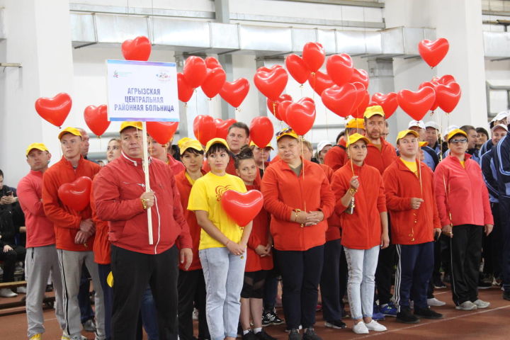Медработники Агрызского района заняли первое место в республиканской спартакиаде