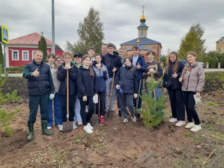 В Агрызе появилась аллея «Ветеранов боевых действий»