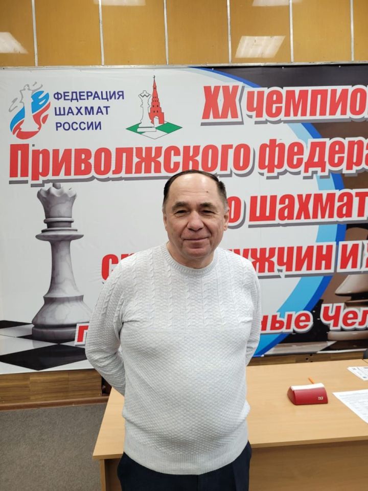 Ленар Мурзин из Агрыза представил Татарстан в Высшей лиге первенства России среди ветеранов