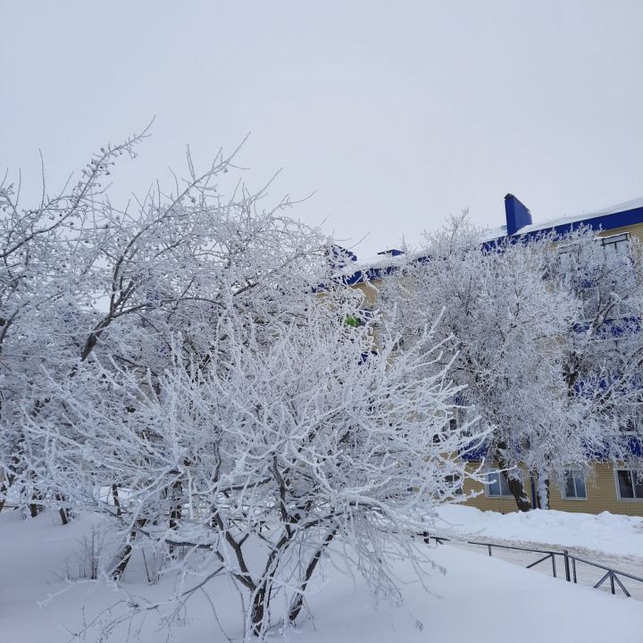 В выходные в Татарстане прогнозируется похолодание и метель