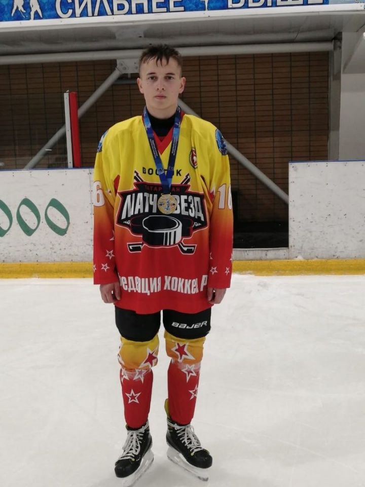 Нияз Миннегулов стал абсолютным победителем в составе хоккейной команды «Восток»