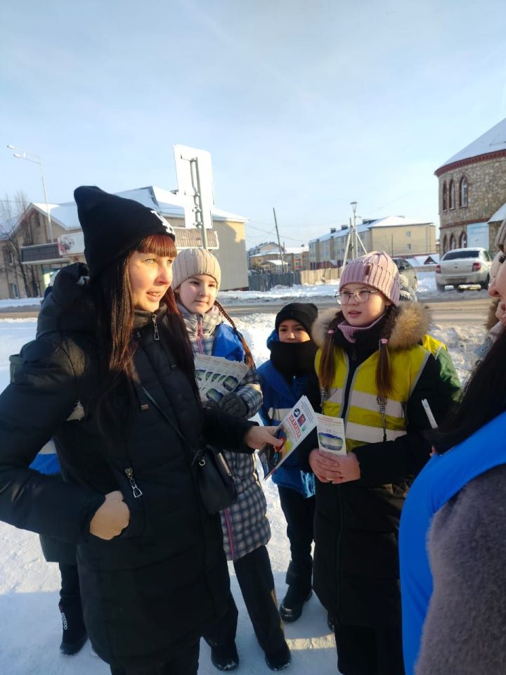 В Агрызе прошла акция «Пешеход»