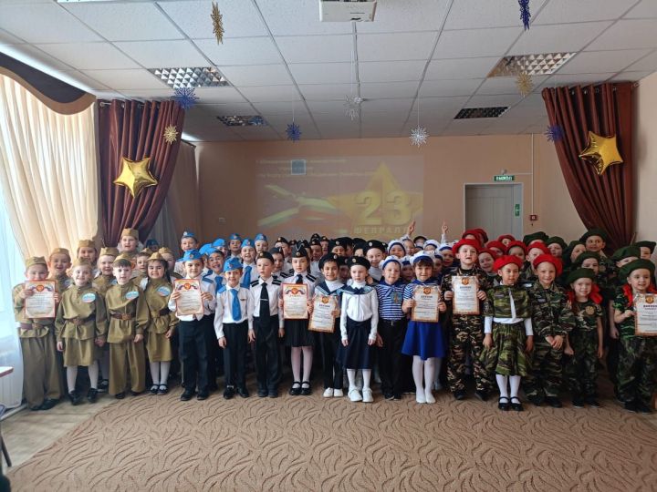 В Агрызе прошел межрегиональный конкурс-смотр строя и песни среди дошкольных учреждений