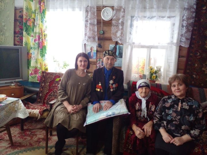 Ветеран тыла и труда из Нового Аккузина отметил 95-летний юбилей