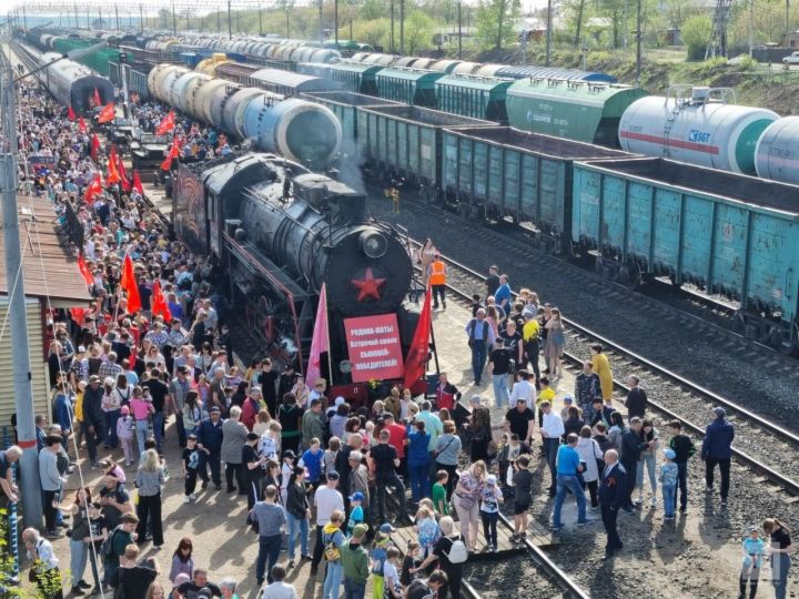 Завтра в Агрыз прибудет Поезд Победы