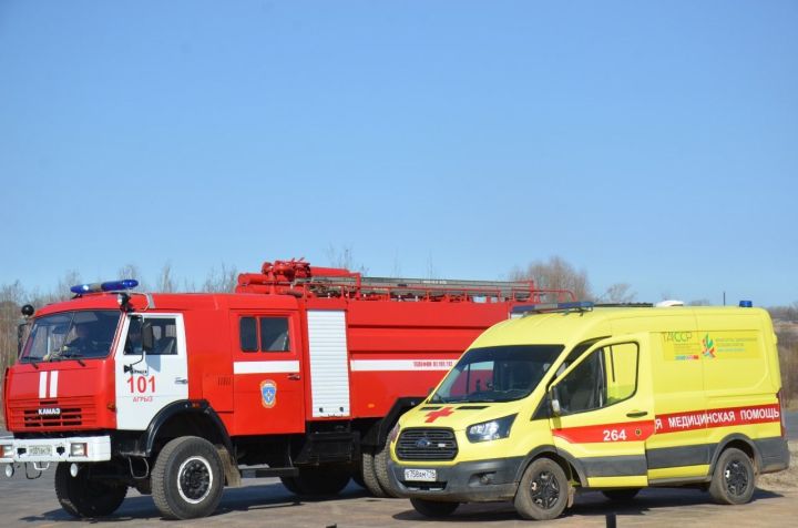В одном из частных домов в селе Терси произошел пожар