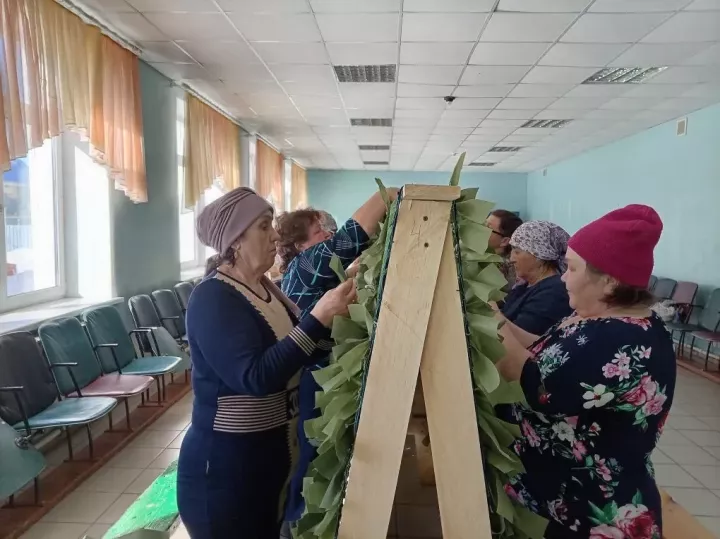 Исәнбай волонтерлары хәрбиләргә ярдәм итә: бердәмлек – җиңүгә юл