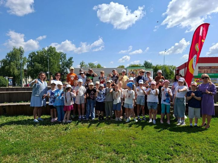 Центральная детская библиотека провела для детей спортивные состязания и обзор периодики