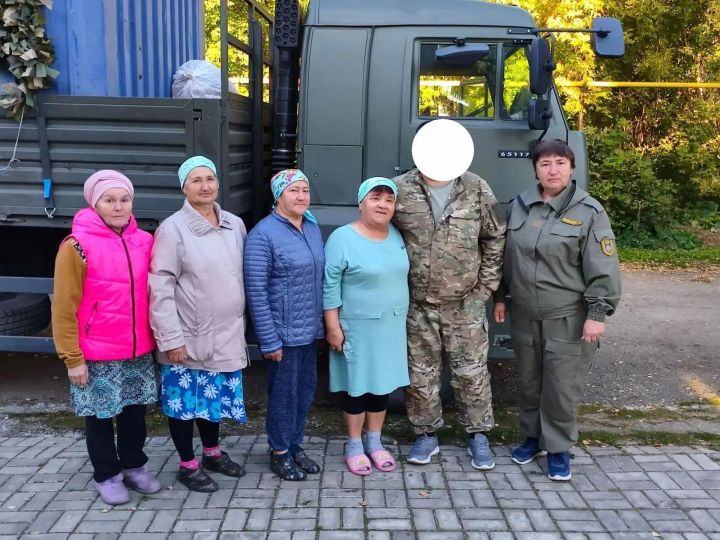 Барҗы-Умга, Барҗы-Пельгадан – чираттагы гуманитар ярдәм
