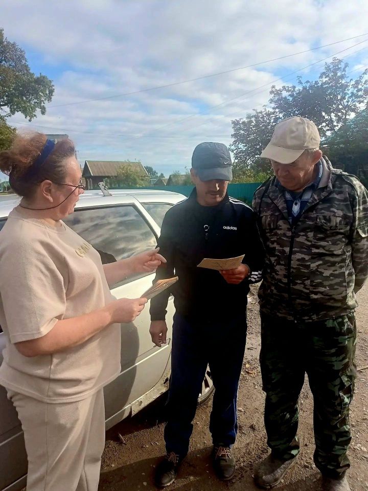 В Старо-Сляково прошла беседа о вреде алкоголя