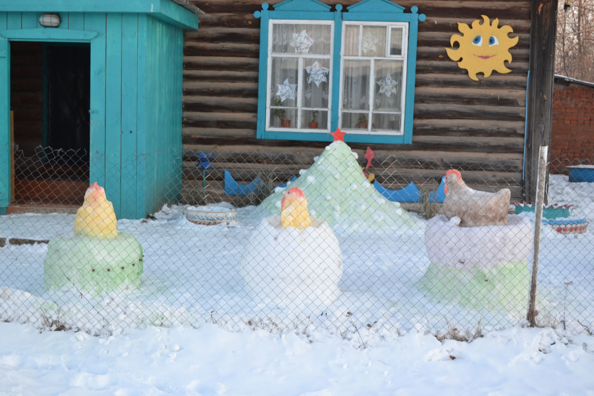 Праздничное и нарядное оформление сел Агрызского района