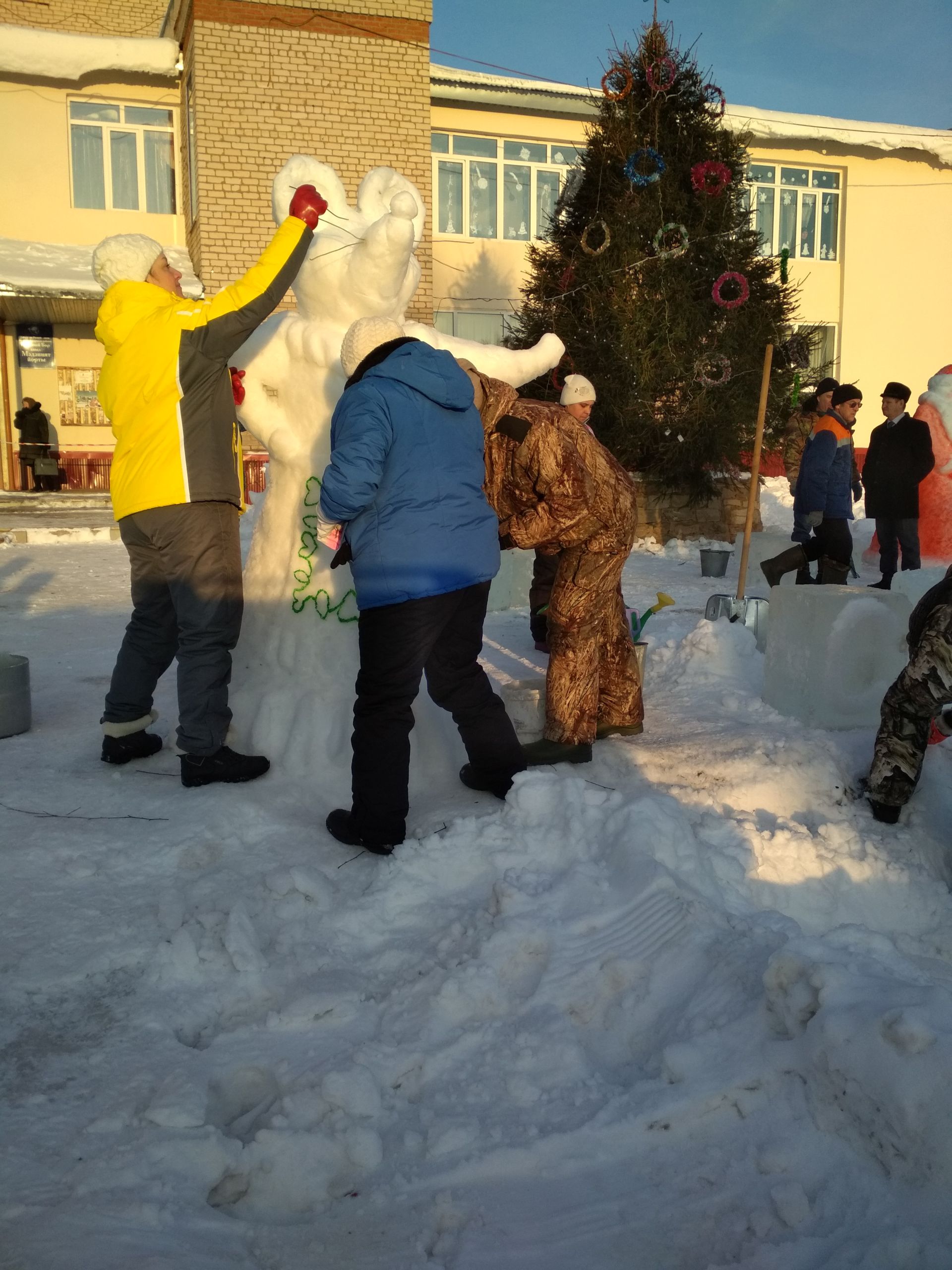 Как подготовились к Новому году села агрызского района?