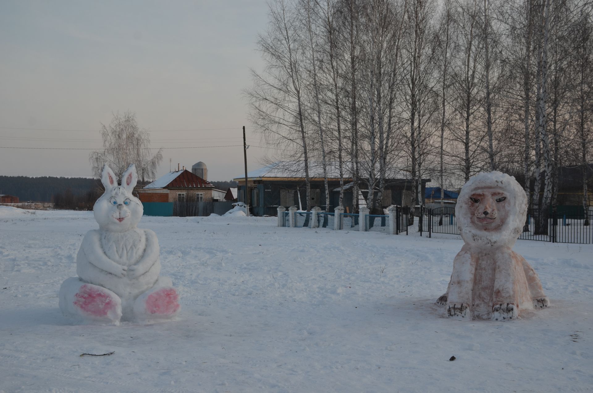 Кичкетаңда Яңа елны зур әзерлек белән каршы алганнар