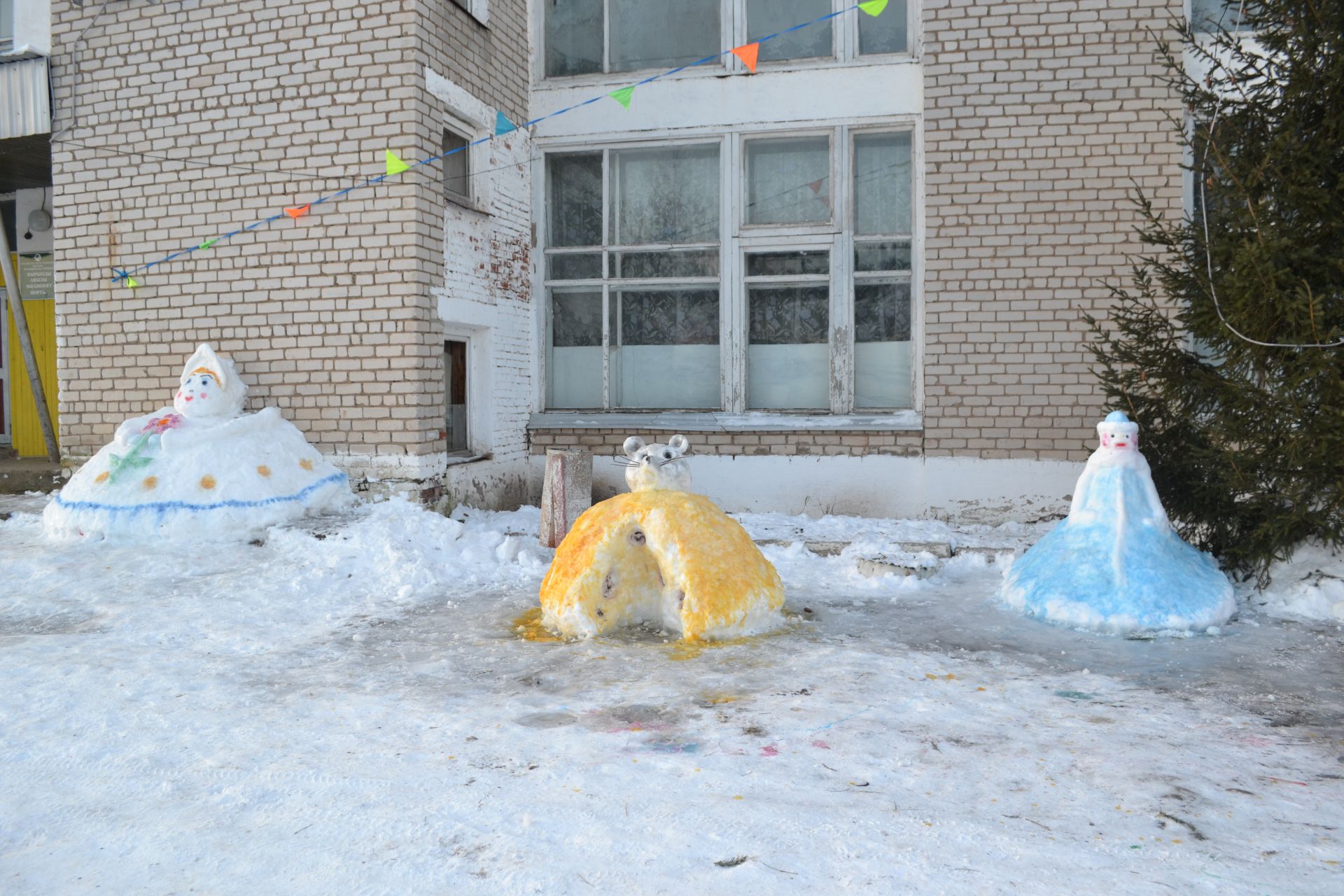 Как подготовились к Новому году села агрызского района?